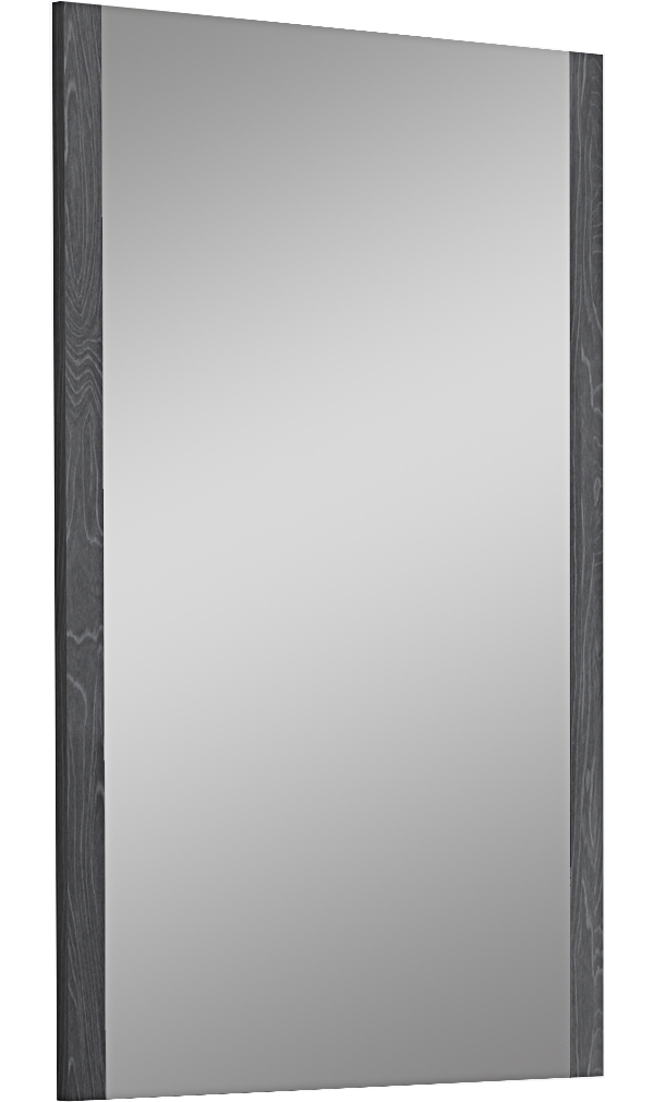 30" X 1" X 48" Grey. Glass Mirror