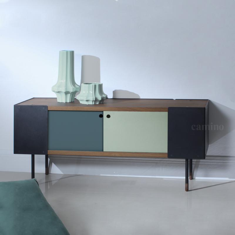 Mod Multi Color Low Chest or TV Stand
