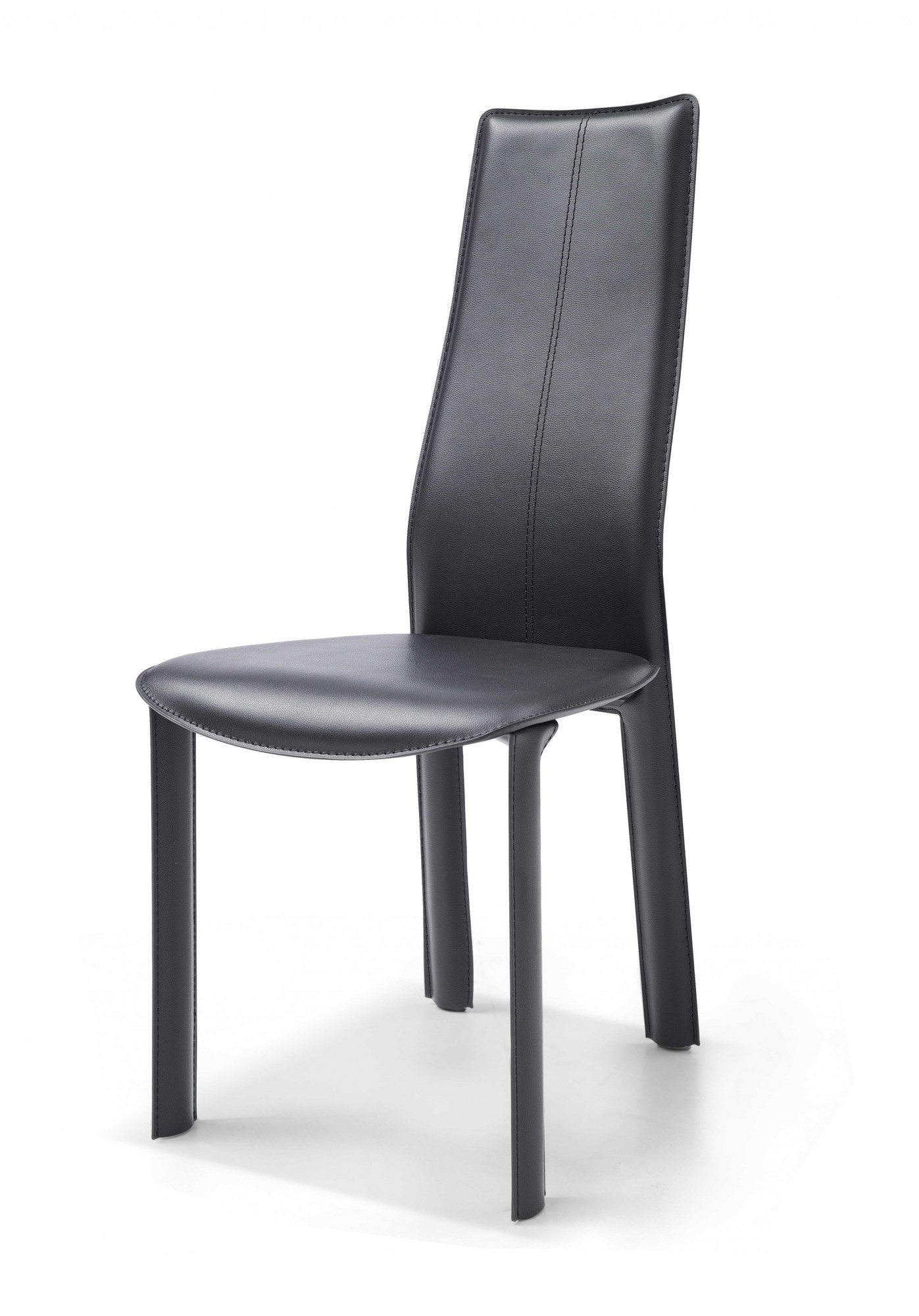 18" X 23" X 41" Grey Aluminum Dining Chair