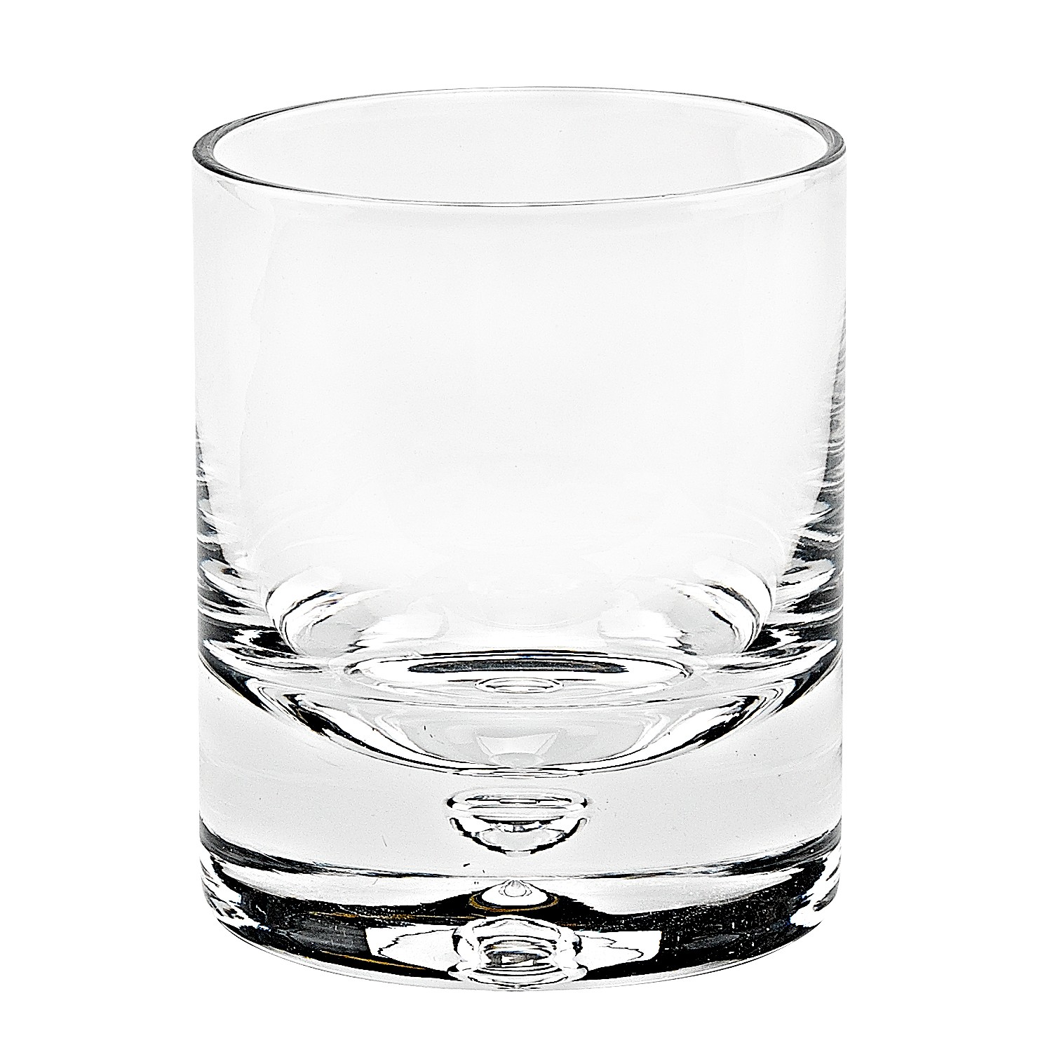 4 pc Set Single Old Fashioned Lead Free Crystal Scotch Glass - 8 oz