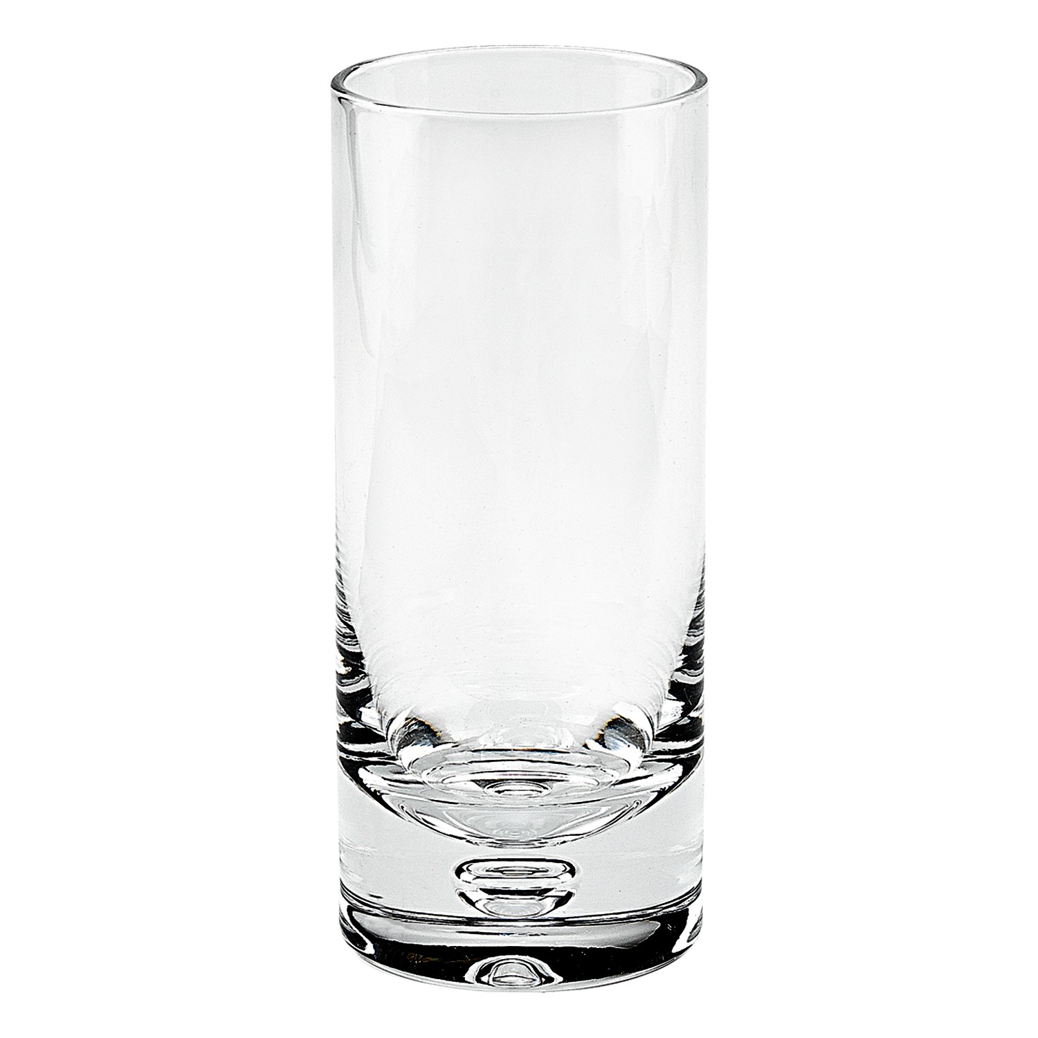 Mouth Blown Crystal Lead Free Hiball Glass -13 oz - 4 pc Set