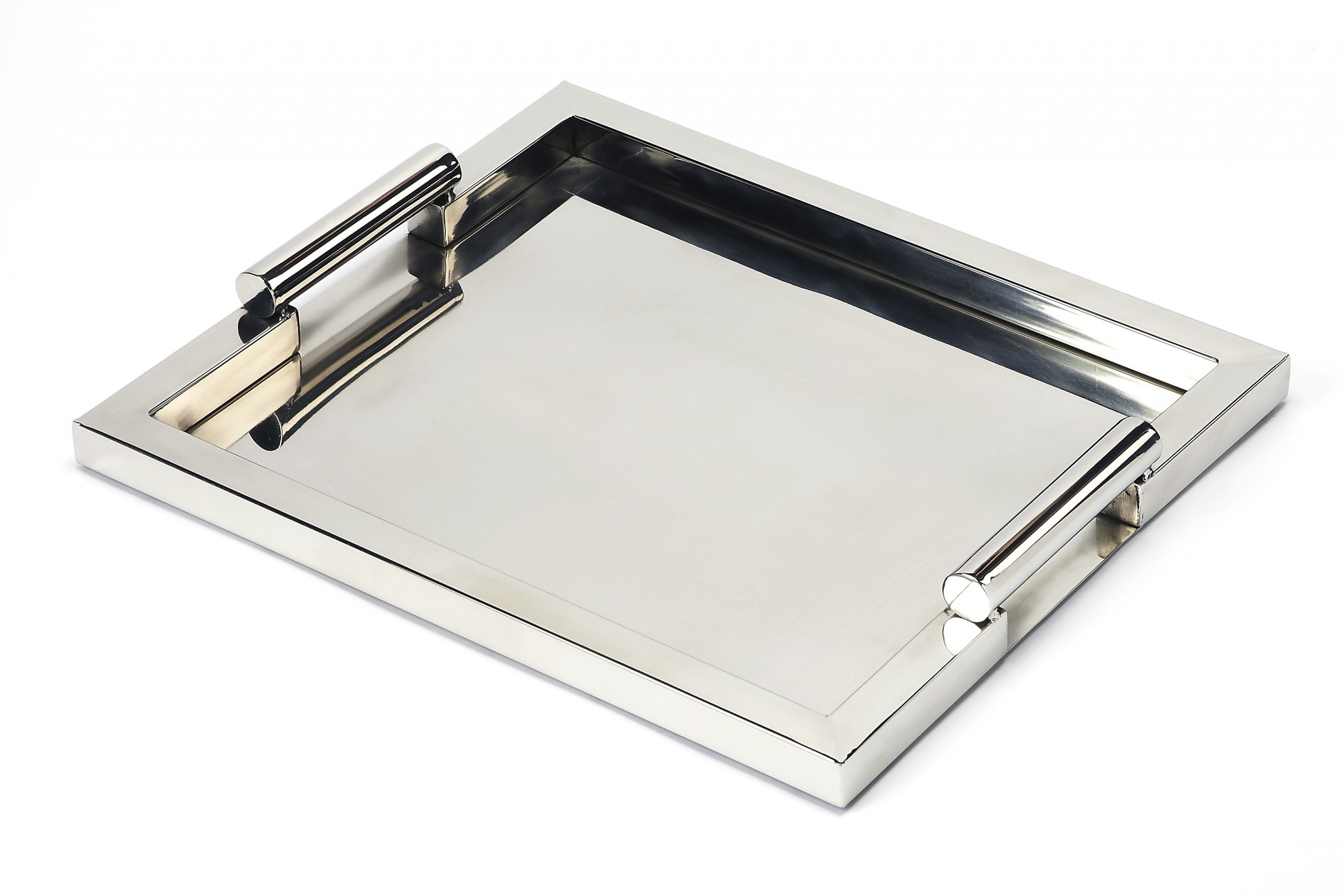 Modern Stainless Steel Serving Tray