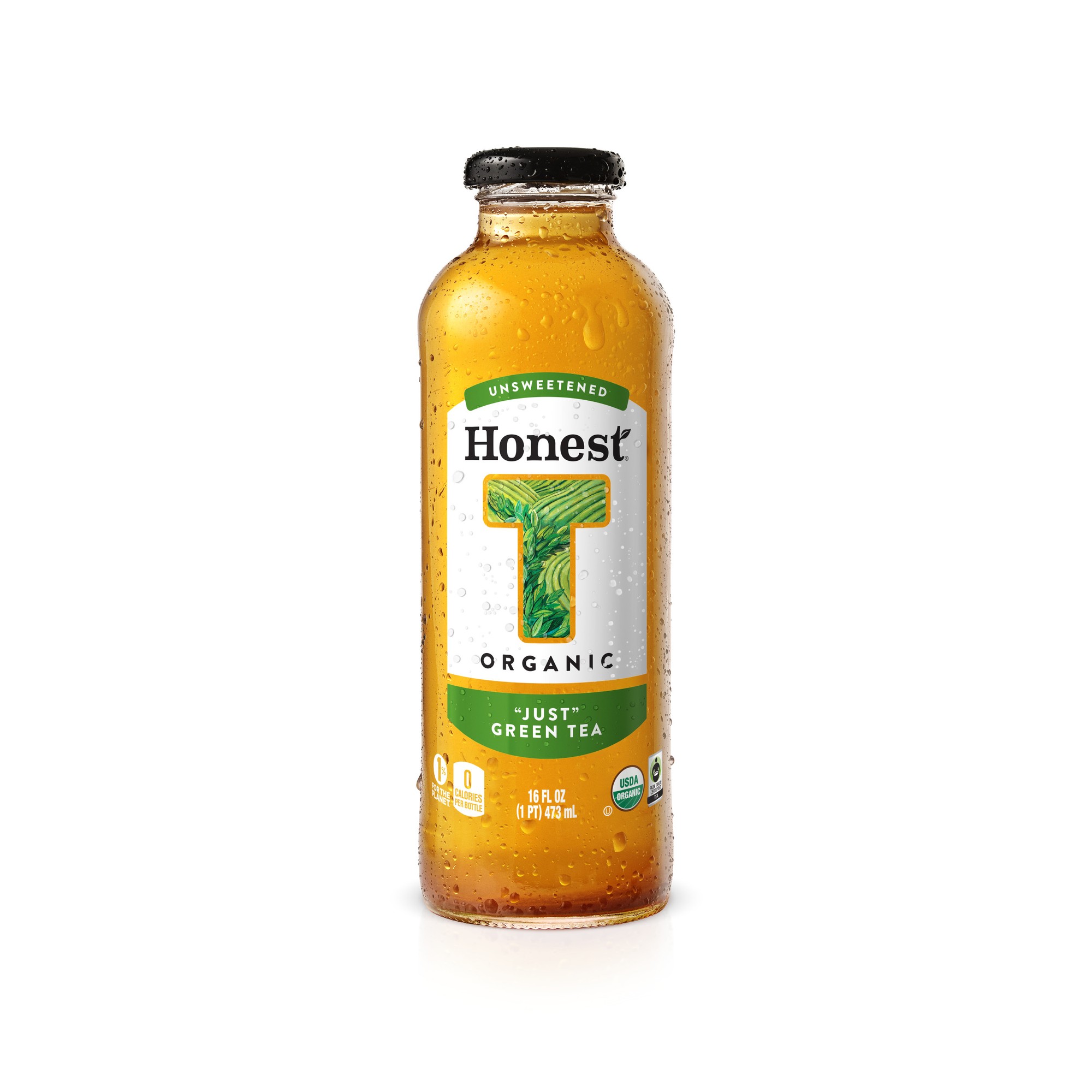 Honest Green Tea Un Sweet (12x16OZ )