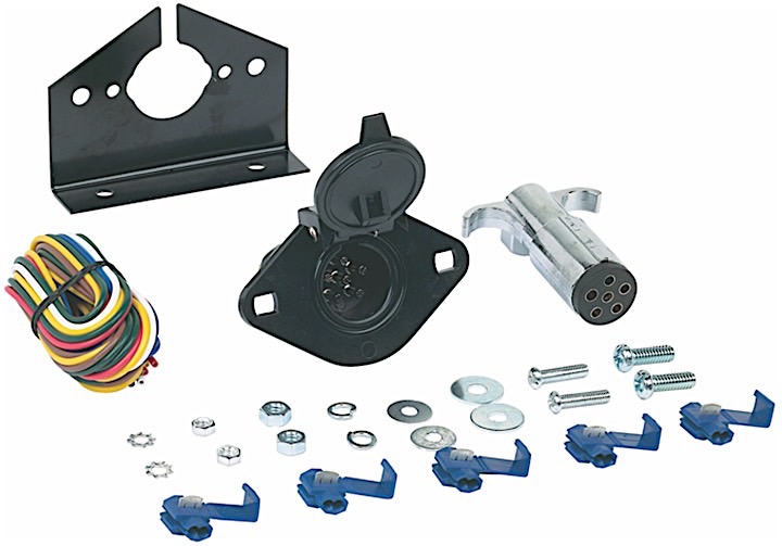6 POLE ROUND CONNECTOR KIT