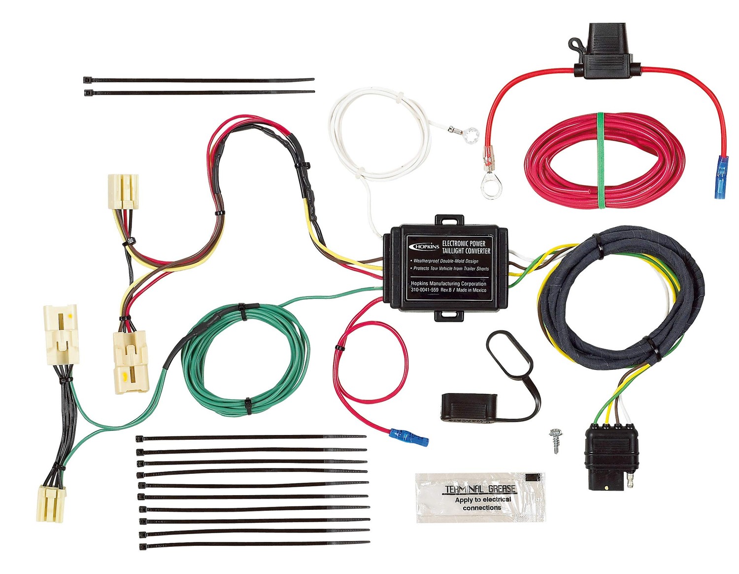 12-16 TOYOTA PRIUS V 2 PC CONNECTOR WIRING KIT