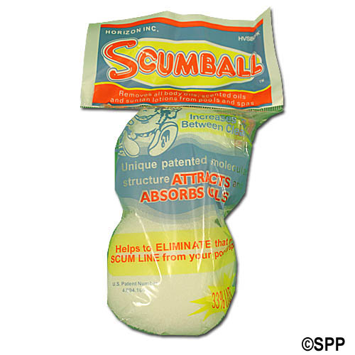 Scum Products, Scum Ball, Floating Scum Collector, 2-Pack