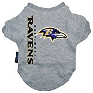 Baltimore Ravens Dog Tee Shirt - Large