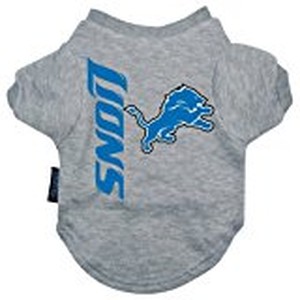 Detroit Lions Dog Tee Shirt - Large