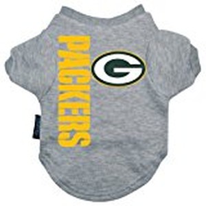Green Bay Packers Dog Tee Shirt - Large
