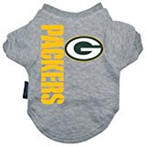 Green Bay Packers Dog Tee Shirt - Medium