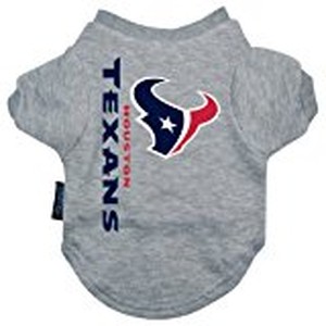 Houston Texans Dog Tee Shirt - Large