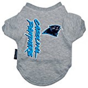 Carolina Panthers Dog Tee Shirt - Medium