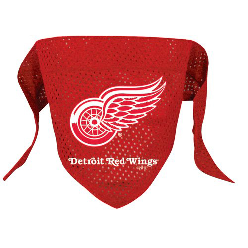 Detroit Red Wings Dog Bandana - Large