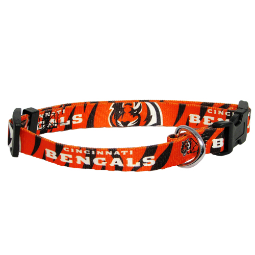 Cincinnati Bengals Dog Collar - Small