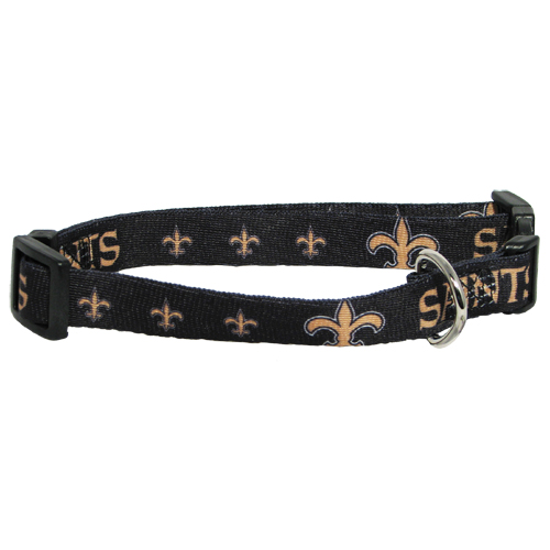 New Orleans Saints Dog Collar - Large