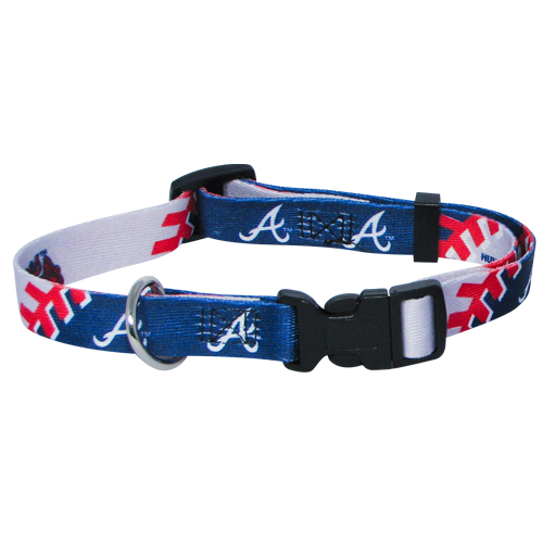 Atlanta Braves Dog Collar - Large