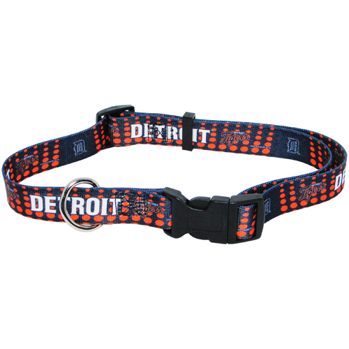 Detroit Tigers Dog Collar - Large