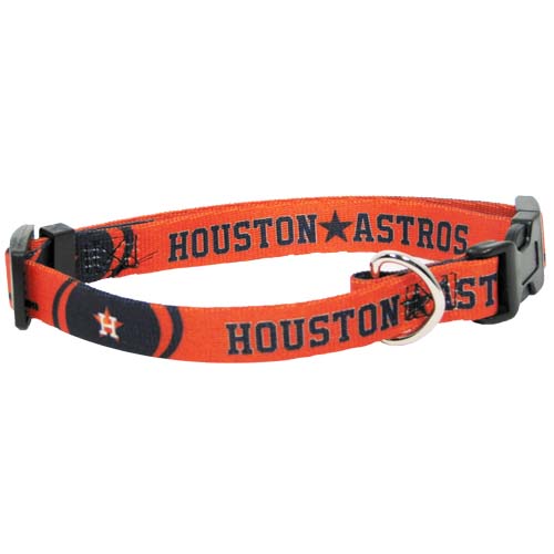 Houston Astros Dog Collar - Large