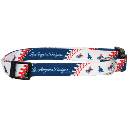 Los Angeles Dodgers Dog Collar - Large