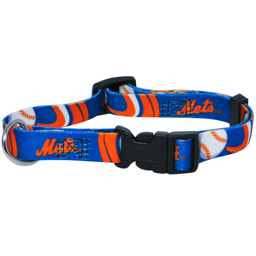 New York Mets Dog Collar - Large