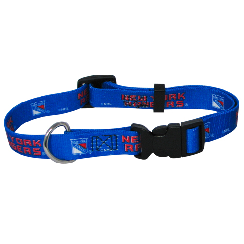 New York Rangers Dog Collar - Large
