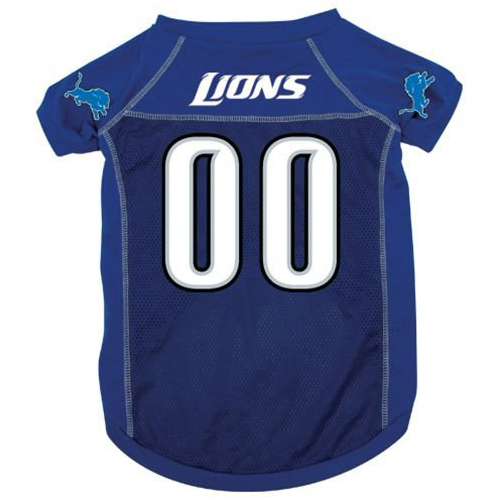 Detroit Lions Dog Jersey - Large