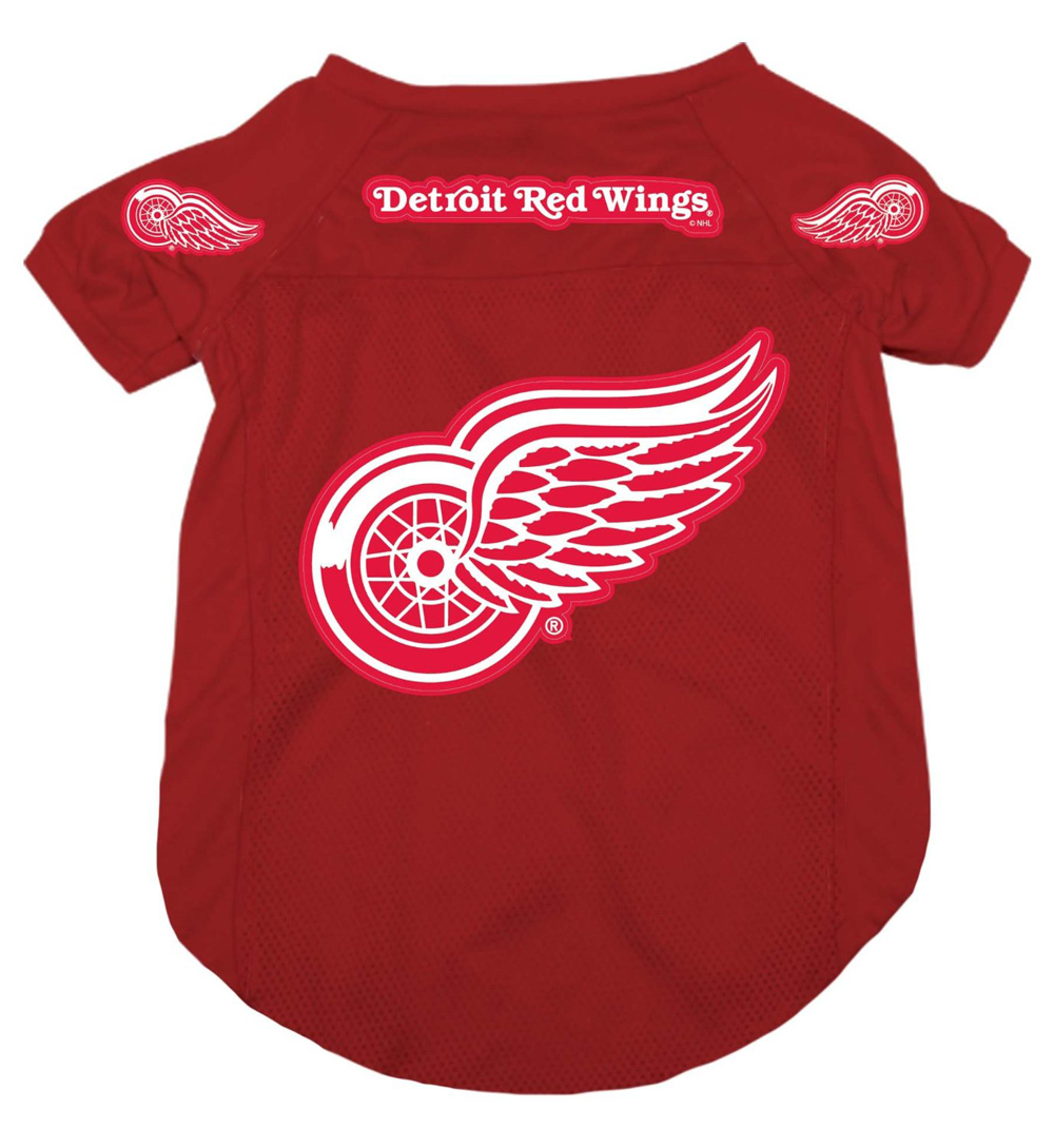 Detroit Red Wings Dog Jersey - Large