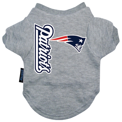 New England Patriots Dog Tee Shirt - Large