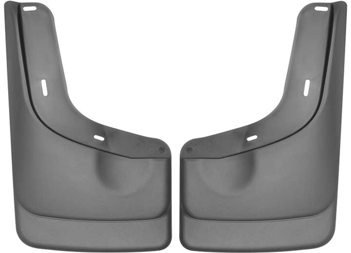 04-14 F150/06-14 MARK LT W/OEM FLARES OR RUNNING BOARDS FRONT MUD GUARDS BLACK