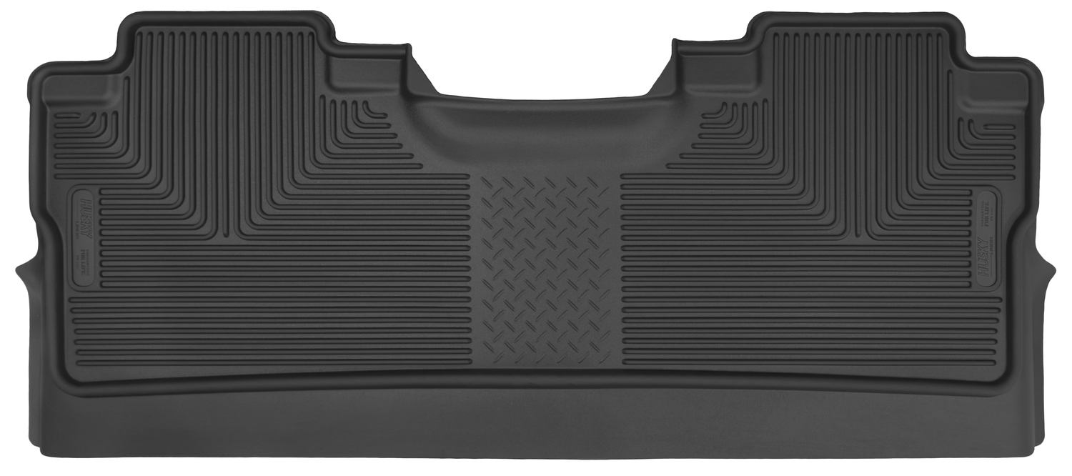 15-C F150 SUPERCREW 2ND SEAT FLOOR LINER (FOOTWELL COVERAGE) X-ACT CONTOUR SERIES BLACK