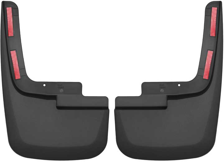 15-C F150 W/FLARES FRONT MUD GUARDS BLACK