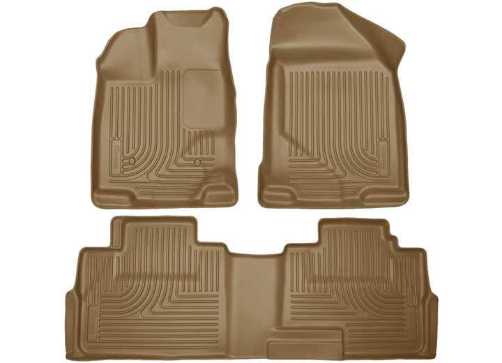 07-14 EDGE 07-15 MKX FRONT/2ND SEAT LINERS WEATHERBEATER TAN