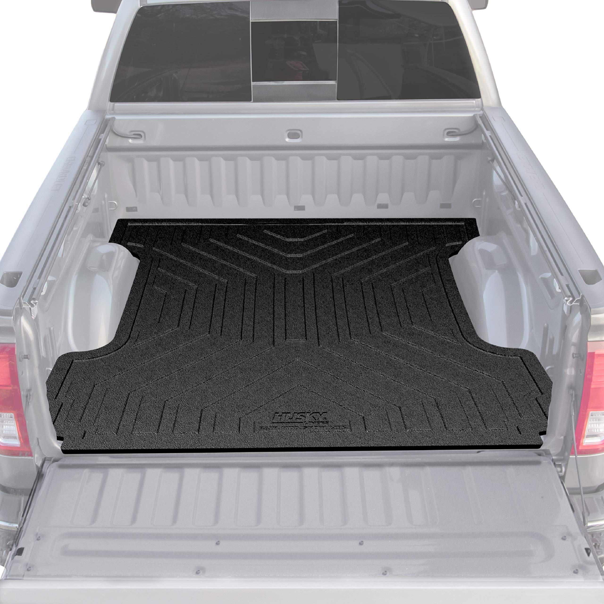 19C SILVERADO/SIERRA 1500 6.6FT BED CHARCOAL RUBBER BED MAT W/O CARBONPRO BED
