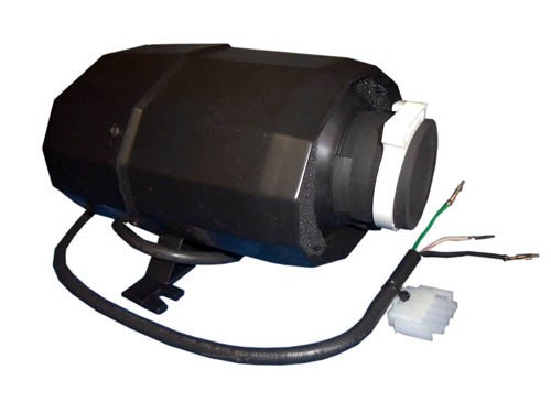 Blower, HydroQuip Silent Aire, 1.0HP, 115V, 4.8A, Amp Cord