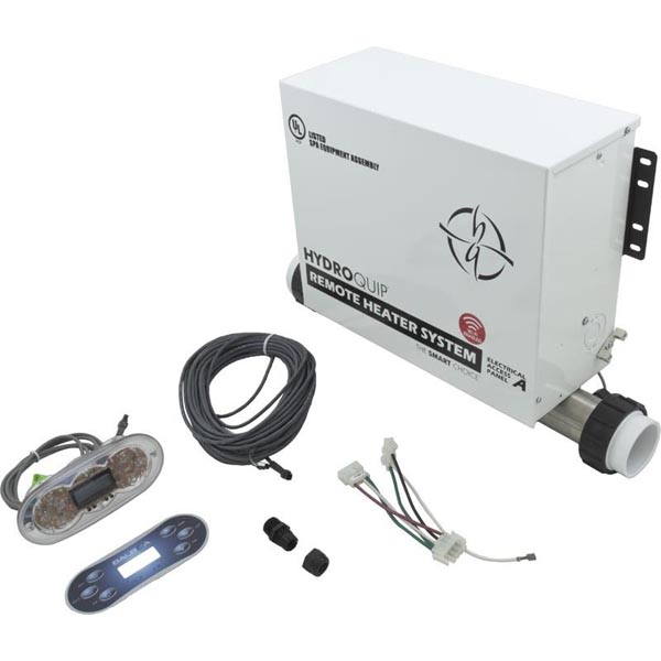Outdoor Control System, HydroQuip CS8800, BP2000, Pump1, Pump2, Pump3, Blower w/ TP600 Spaside, Cords, Less Heater