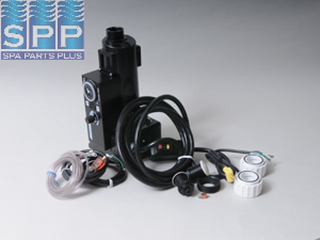Control System, Air, HydroQuip CS500T-A, 115V, Pump1, Blower w/Cords & Timer