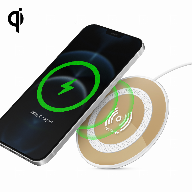  ChargePad Pro 15W Wireless Fast Charger - Gold