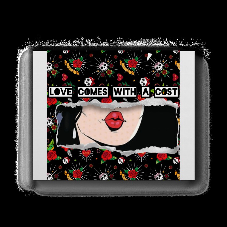 Love Cost Premium Stretched Canvas   10x8"    Gloss