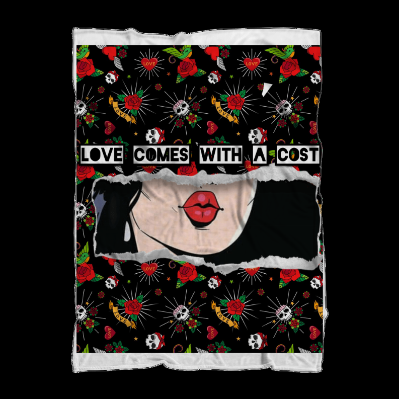 Love Cost Sublimation Throw Blanket