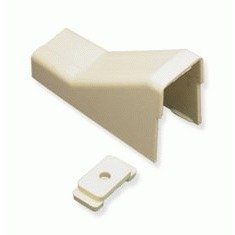 Ceiling Entry And Clip 3/4 Ivory 10Pk