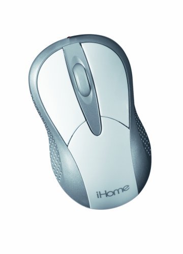 IHOME IH-M166ZW WIRELESS LASER NOTEBOOK MOUSE (WHITE) New