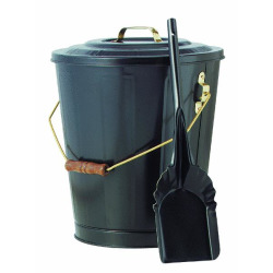 Black Ash Container & Shovel Set - LT0160