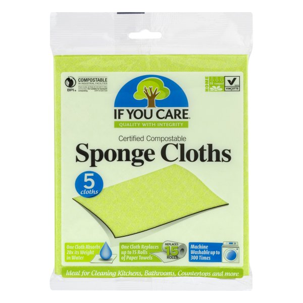 If You Care Sponge Cloths (12x5 CT)