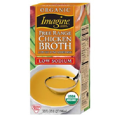 Imagine Foods No Chicken Broth Ls (12x32OZ )