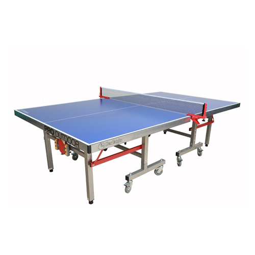 Imperial Pro Indoor/Outdoor Table Tennis Table, Blue Top Set