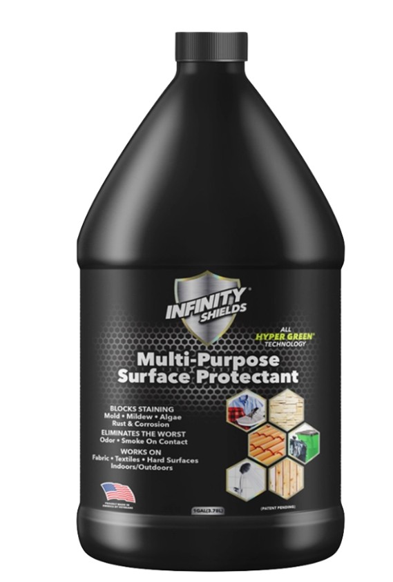 Infinity Shields  Multi-Surface House Protectant - Prevents & Blocks Staining From Mold & Mildew Longest-Lasting 1 gal