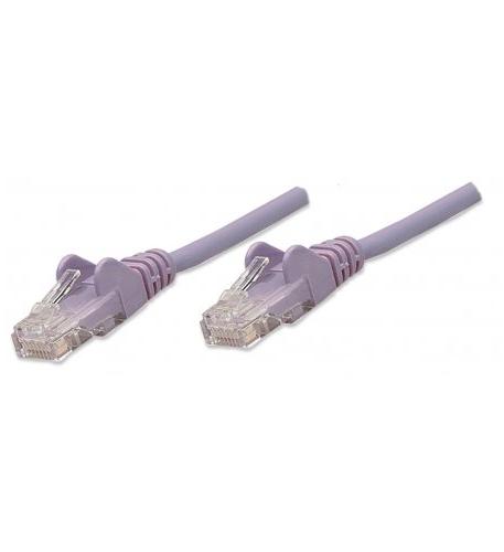 CAT5e BOOT PATCH CORD 7 FT PURPLE