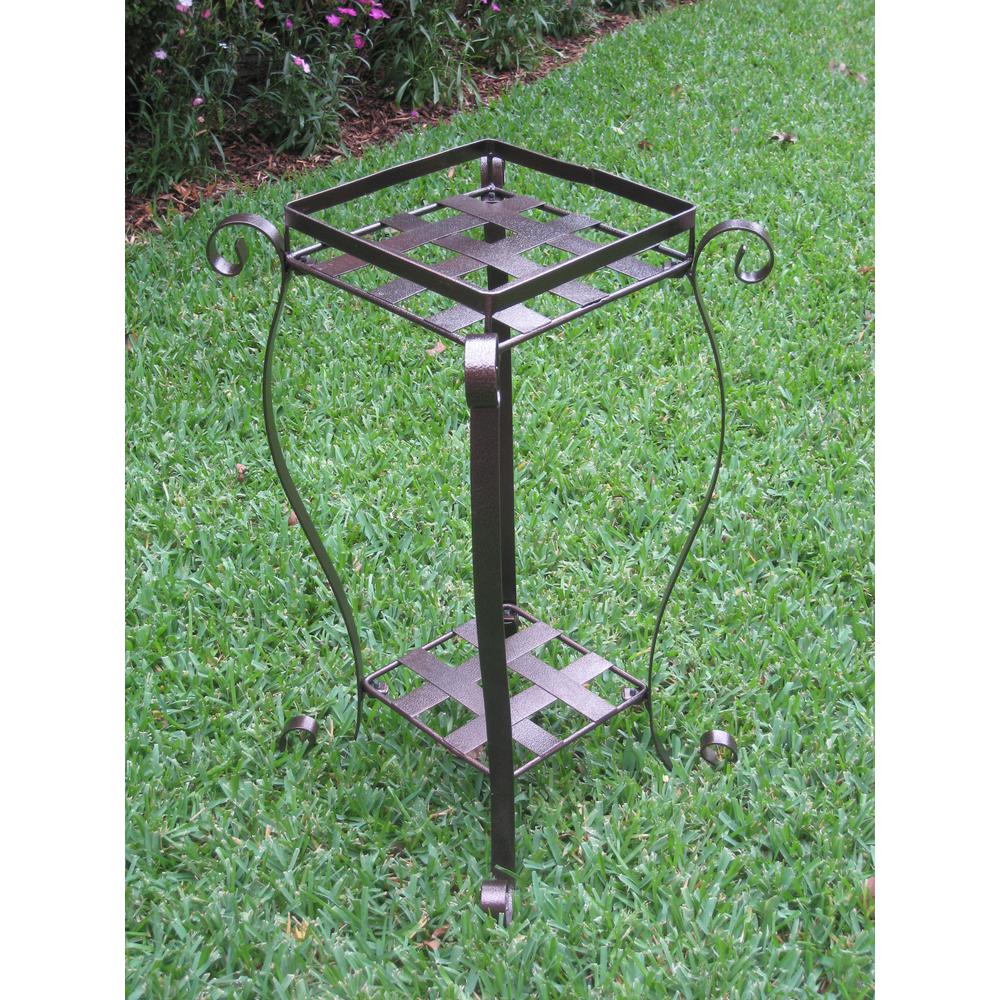 Iron Square Plant Stand