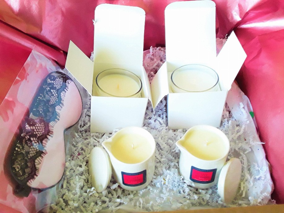 Luxury Spa Massage Candle Gift Set For Her