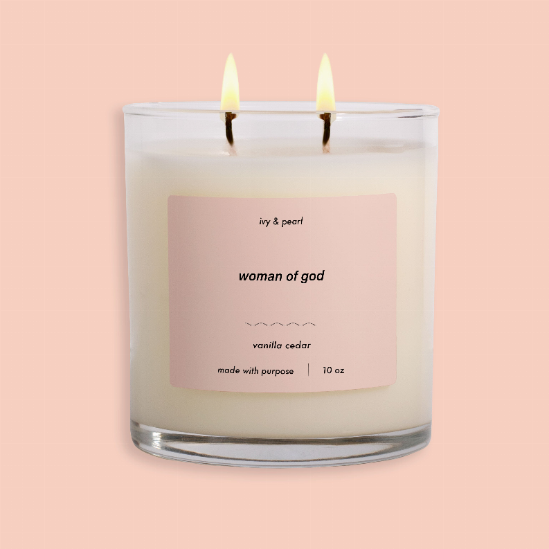 Woman Of God Candle